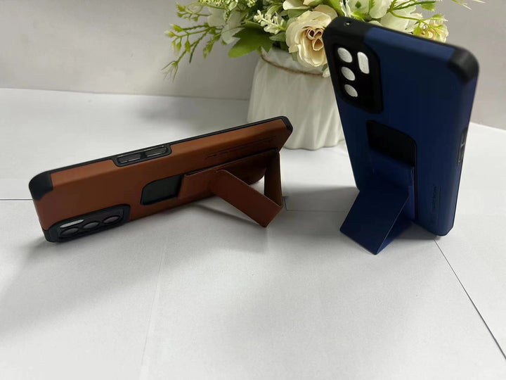 AYKIZ Designed Magnetic Stand & Holder,Vertical & Horizontal Hand Strap Multi Kickstand,Finger Strap Back Cover