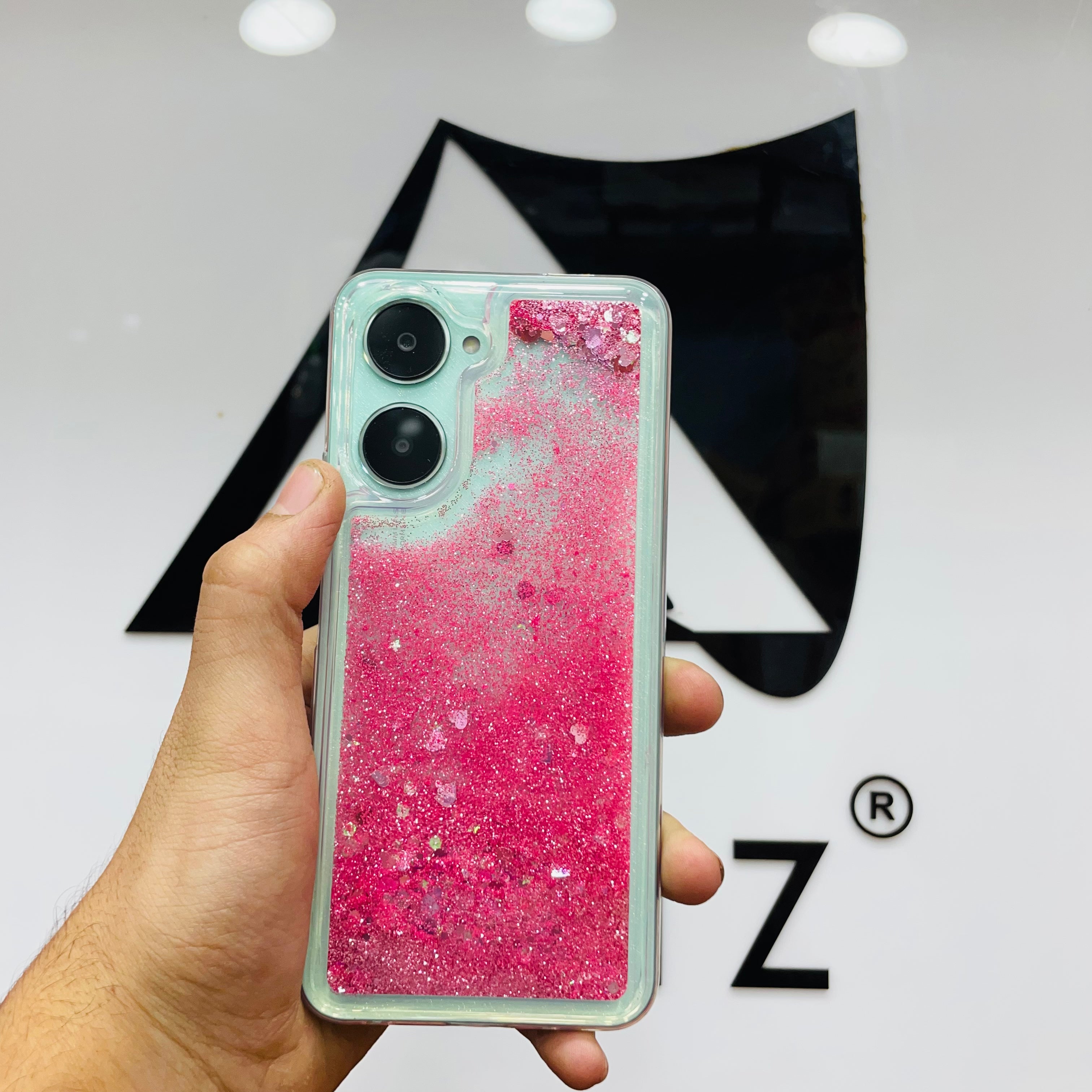 Star Glitter High Quality Phone Case Liquid Quicksand Glitter Sequin Protective Cover for Vivo