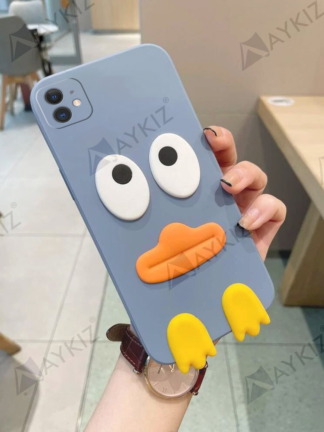 Eye Emotion Soft Protective Back Cover for IPhone 12