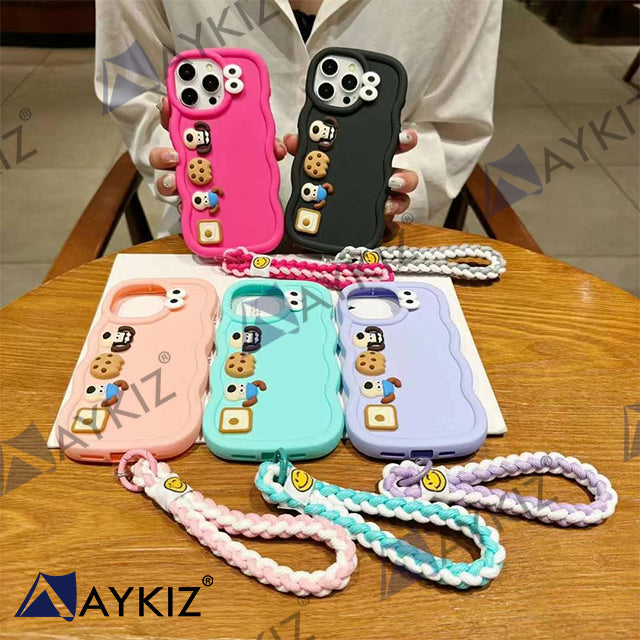 Multi Character Design Curved Case Soft Protective Back Cover for Xiaomi/Redmi