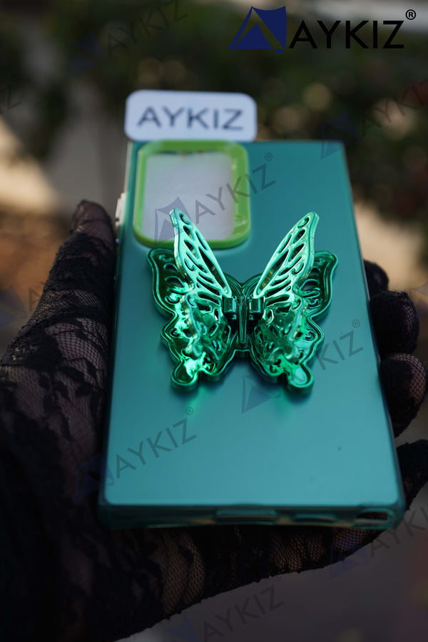 Stylish Matt Finish Butterfly Protective Case Back Cover for Vivo