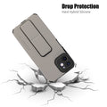 AYKIZ Designed Magnetic Stand & Holder,Vertical & Horizontal Hand Strap Multi Kickstand,Finger Strap Back Cover for IPhone 12 (6.1 Inch)