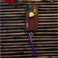 AYKIZ Designed Magnetic Stand & Holder,Decorative Hard Heart Keychain Cover for IPhone 15 Plus