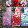 Star Glitter High Quality Phone Case Liquid Quicksand Glitter Sequin Protective Cover for Oppo