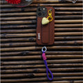 AYKIZ Designed Magnetic Stand & Holder,Decorative Hard Heart Keychain Cover for IPhone 14 Pro