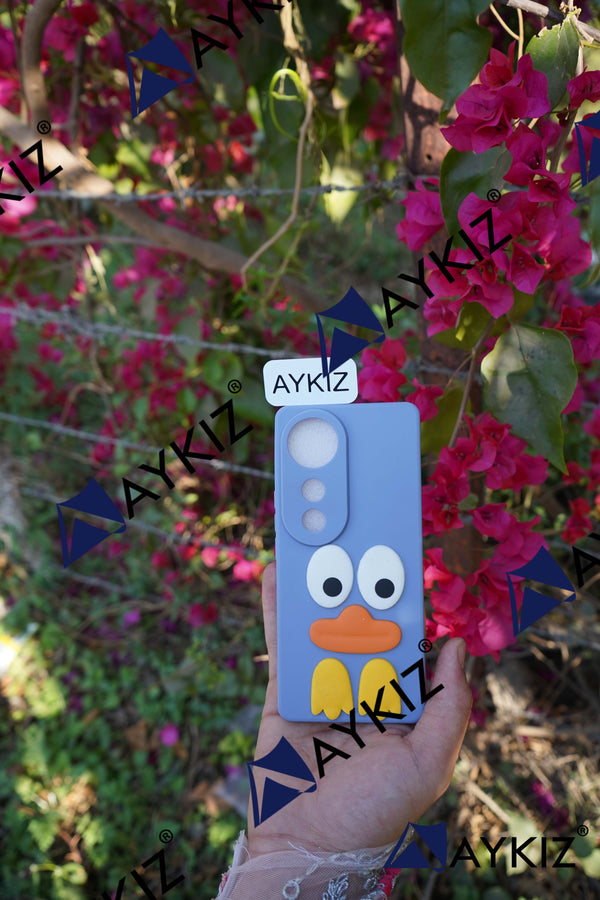 Eye Emotion Soft Back Case with Camera Protection with Inside Fabric Back Cover for Nokia C12