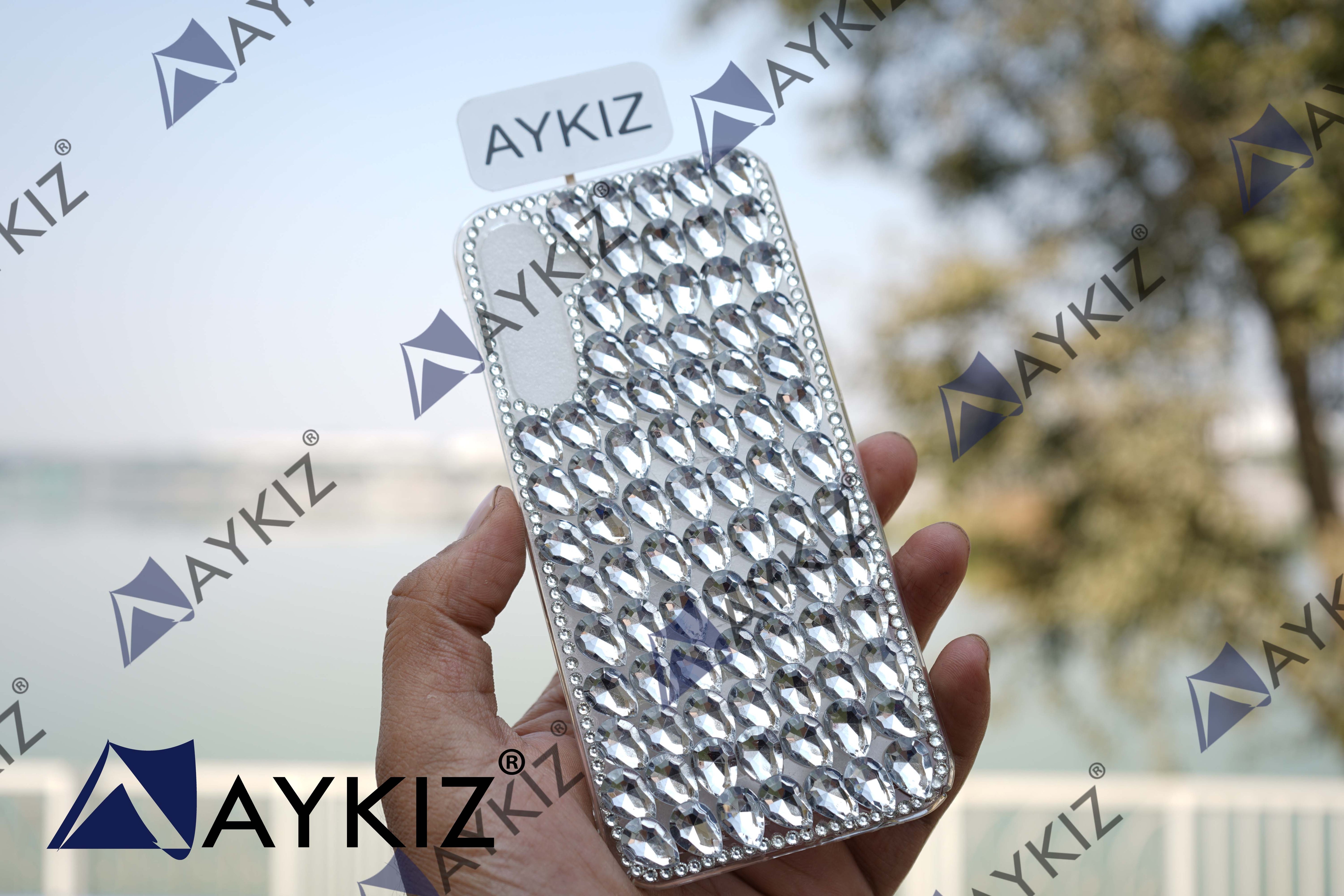A Luxury 3D Sparkle Case Shiny Crystal Rhinestone Diamond Cover Case for Realme