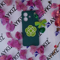 Good Luck Flower Design Full Protective Back Cover for Vivo