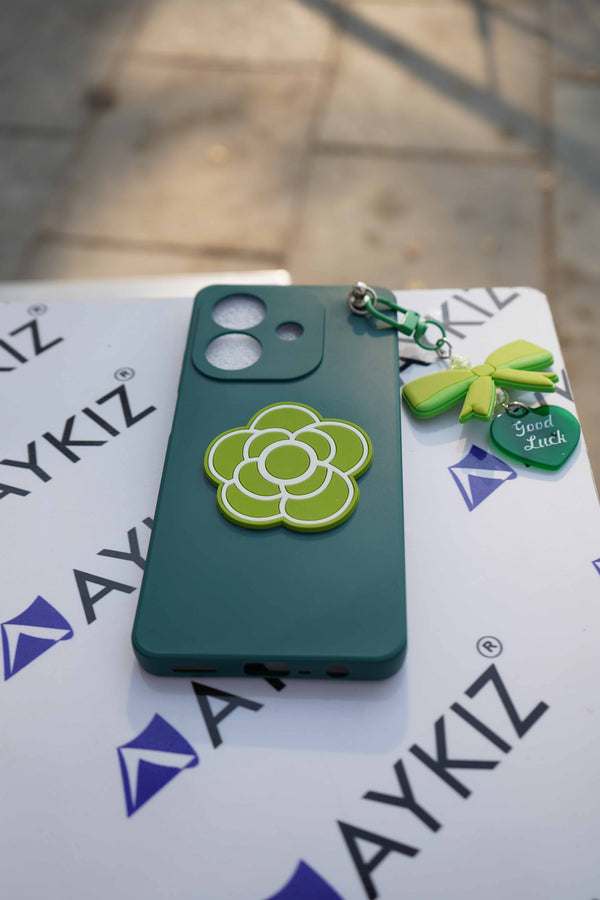 Good Luck Flower Design Full Protective Back Cover for Xiaomi/POCO