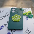 Good Luck Flower Design Full Protective Back Cover for Samsung