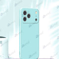 Aykiz Soft Matte Silicone Back Cover Inside Cloth with Camera Protection for IPhone 17 Pro Max
