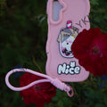 A Beautiful Spinning Sundae Icecream Design with Charm wrist Protective Back Cover for OnePlus