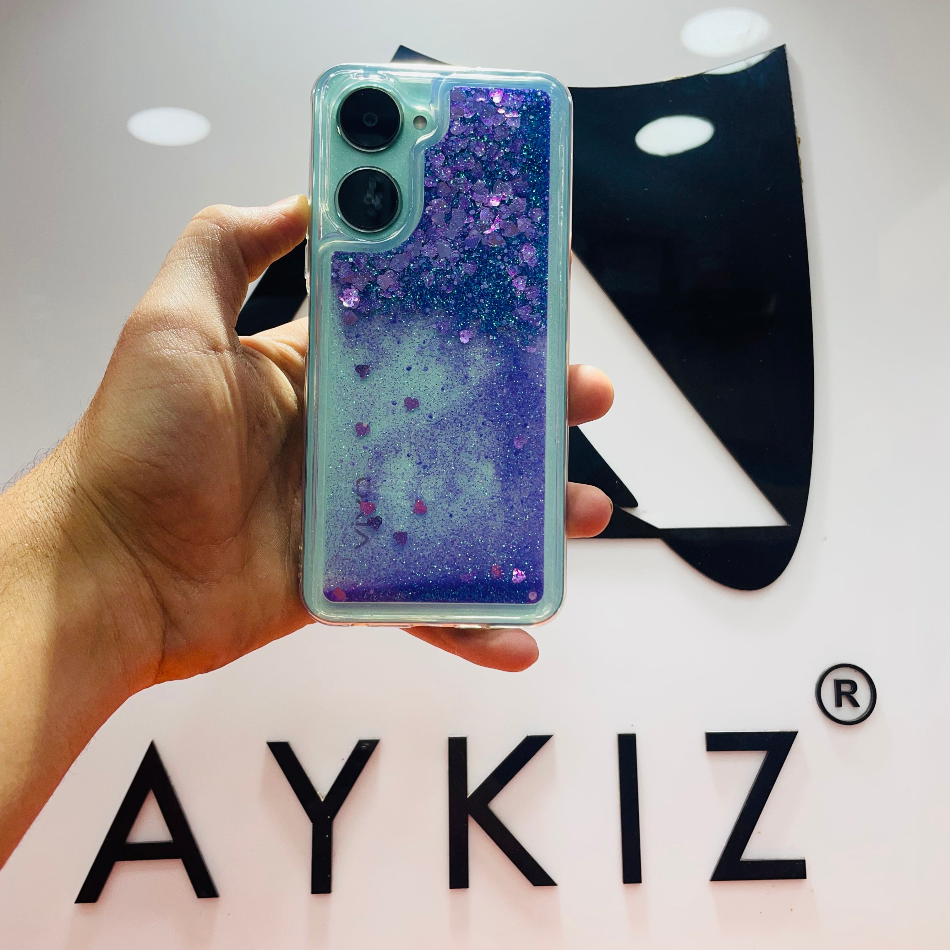Star Glitter High Quality Phone Case Liquid Quicksand Glitter Sequin Protective Cover for Realme