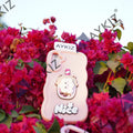 A Beautiful Spinning Sundae Icecream Design with Charm wrist Protective Back Cover for Oppo A3 Pro 5G