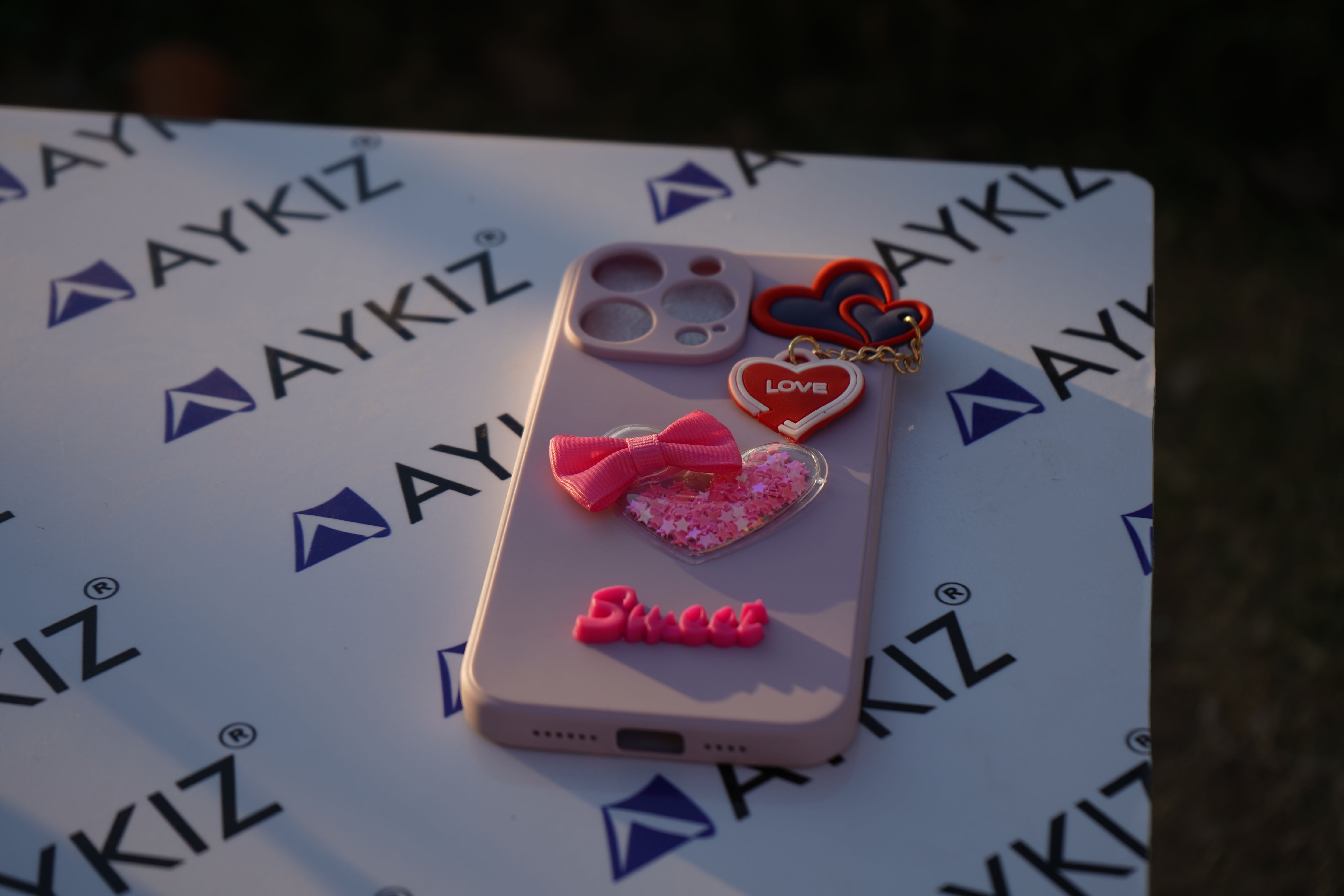 Soft Love Chain Back Case with Camera Protection with Inside Fabric Back Cover for Google