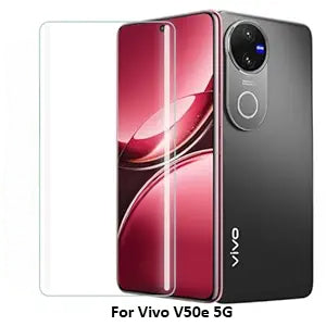 Vivo V50e 5G Ultimate Protection Specially Designed for Edge(Curved) Phone UV Glue Glass