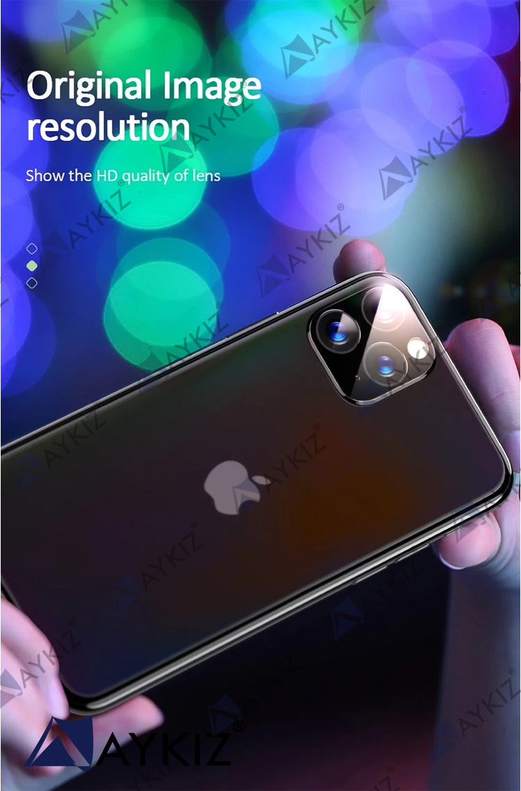 9H Tempered Glass Camera Lens Protector for Realme (Pack of 2)