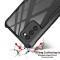 All four-sided drop protection case Black Colour for Techno (Pack of 2)