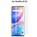 OnePlus 8 Ultimate Protection Specially Designed for Edge(Curved) Phone UV Glue Glass