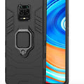 Aykiz Dual Layer Armor Defender Full Body Protective Back Case for Redmi Note 9 Pro/Note 9 Pro MaxBlack