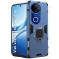 Aykiz Dual Layer Armor Defender Full Body Protective Back Case for Vivo V50/V50e 5G Blue