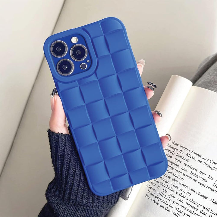 Stereoscopic Design Combined with Bright Color, Soft TPU Case Full Protection Shockproof Back Cover for Samsung