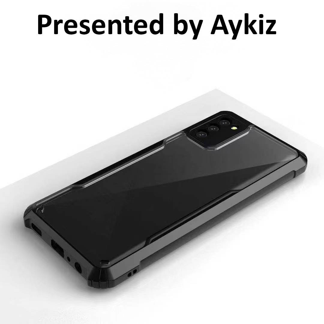 All four-sided drop protection case Black Colour for Realme (Pack of 2)