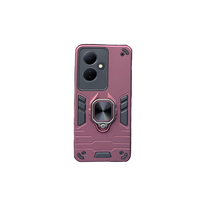 All Sides Defender Protective Case with Magnetic Kick Stand Back Cover for Infinix