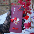 Soft Love Chain Back Case with Camera Protection with Inside Fabric Back Cover for Google
