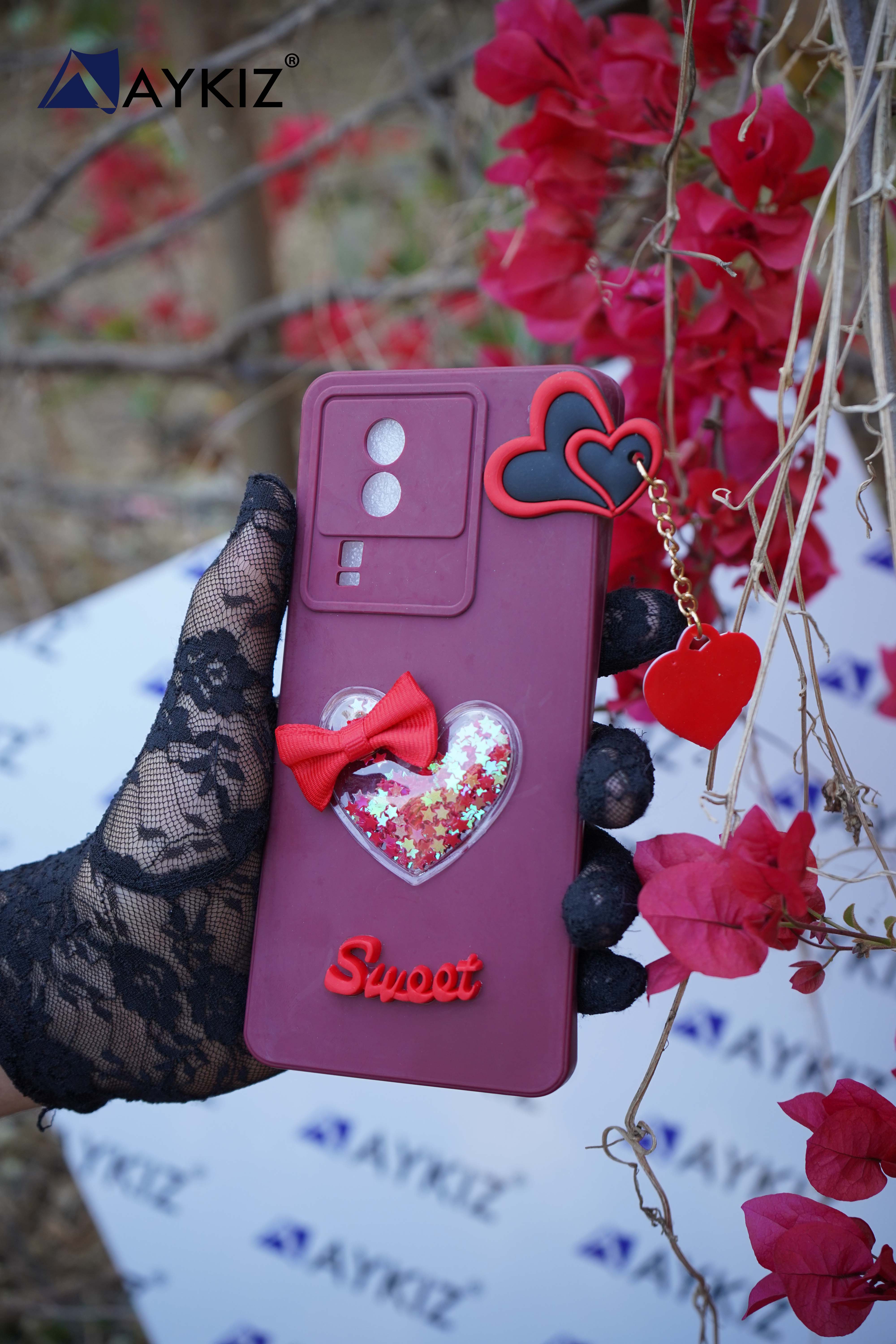 Soft Love Chain Back Case with Camera Protection with Inside Fabric Back Cover for Google