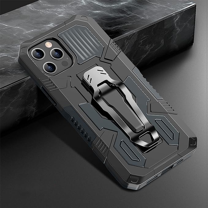 Armor Case with Stand Premium Back Cover Drop Tested Shock Proof Case for Boys and Girls with Camera Protection