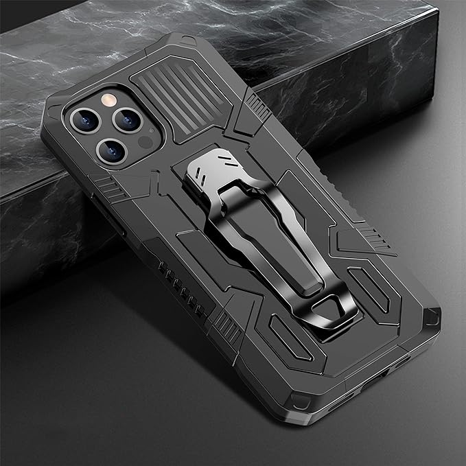 Armor Case with Stand Premium Back Cover Drop Tested Shock Proof Case for Boys and Girls with Camera Protection