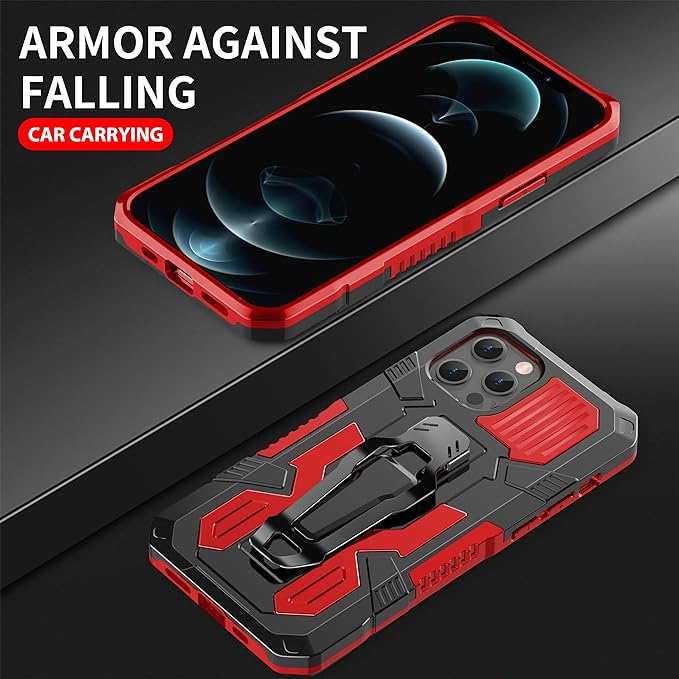 Armor Case with Stand Premium Back Cover Drop Tested Shock Proof Case for Boys and Girls with Camera Protection