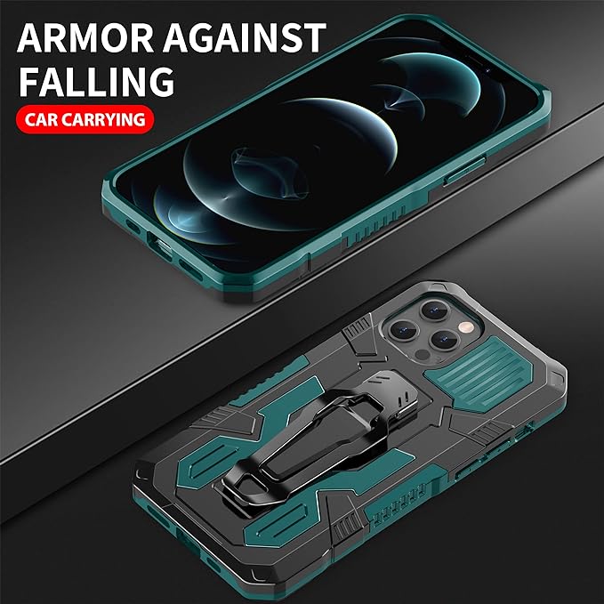 Armor Case with Stand Premium Back Cover Drop Tested Shock Proof Case for Boys and Girls with Camera Protection