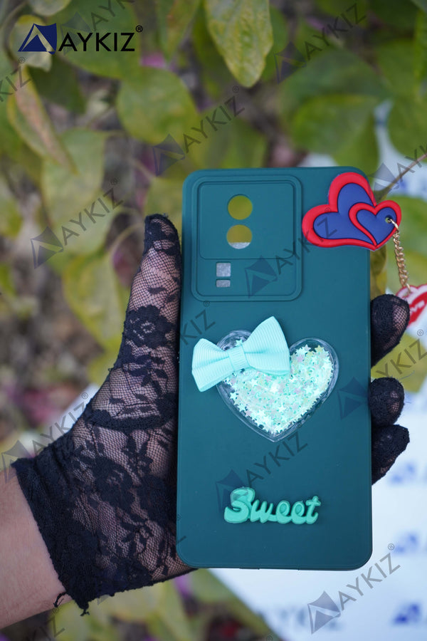 Soft Love Chain Back Case with Camera Protection with Inside Fabric Back Cover for Xiaomi/Redmi