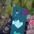 Soft Love Chain Back Case with Camera Protection with Inside Fabric Back Cover for Itel