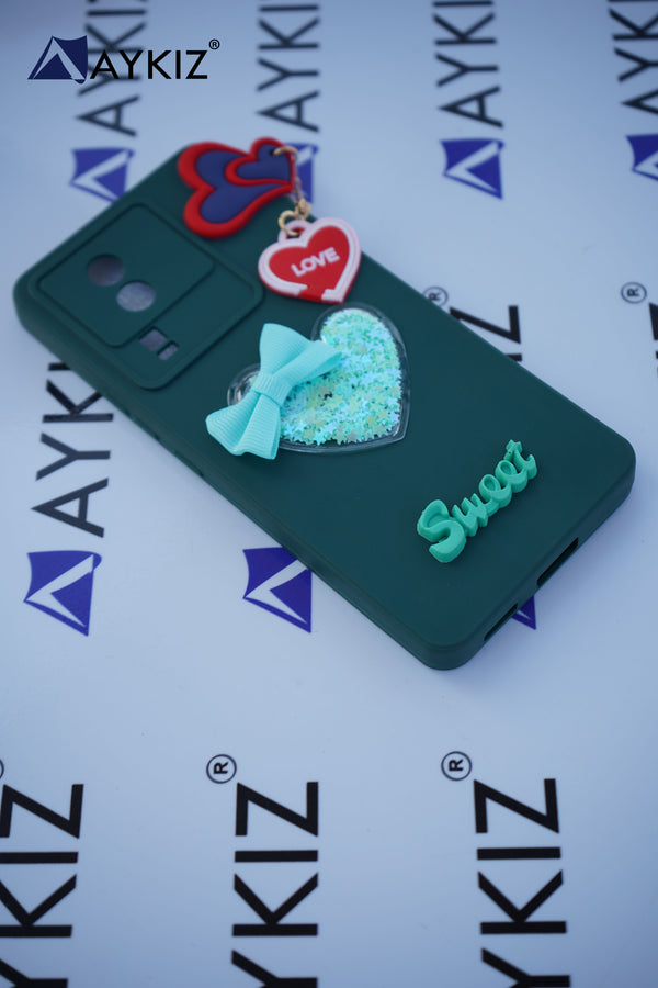 Soft Love Chain Back Case with Camera Protection with Inside Fabric Back Cover for Oneplus