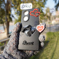 Soft Love Chain Back Case with Camera Protection with Inside Fabric Back Cover for Samsung