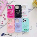 Cute Heart Design Soft Curved Case Protective Back Cover for Xiaomi/Redmi