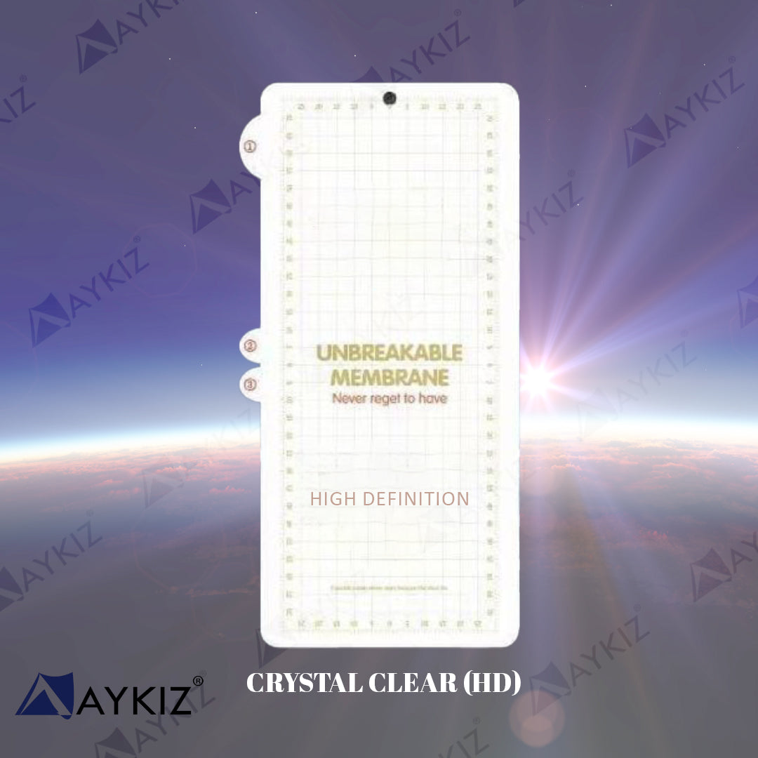 The Oleophobic Front Screen Guard Hydrogel Film High Definition (Clear) Screen Protector (Pack Of 2) For Oppo