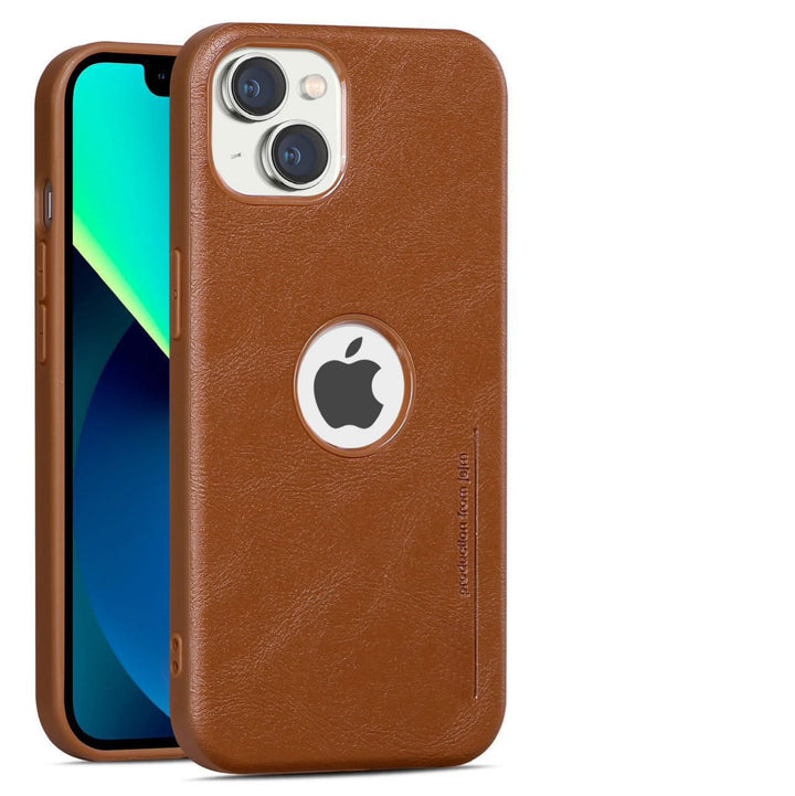 High Quality Case Leather Matt Finish Material Back Cover for Realme