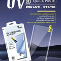 Ultimate Protection Specially Designed for Edge(Curved) Phone UV Glue Glass For Realme