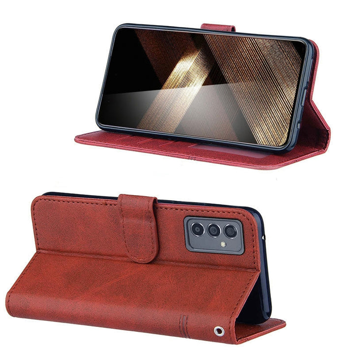 Wallet Book Flip Stand View Magnetic Protect Shockproof Cover compatible For Techno