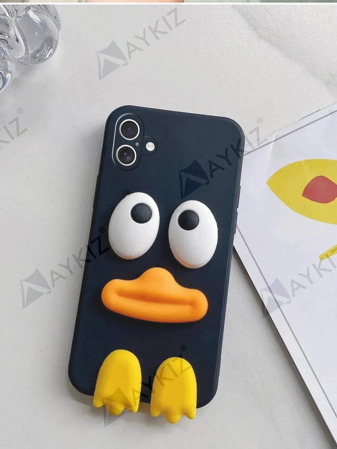 Eye Emotion Soft Protective Back Cover for IPhone 16