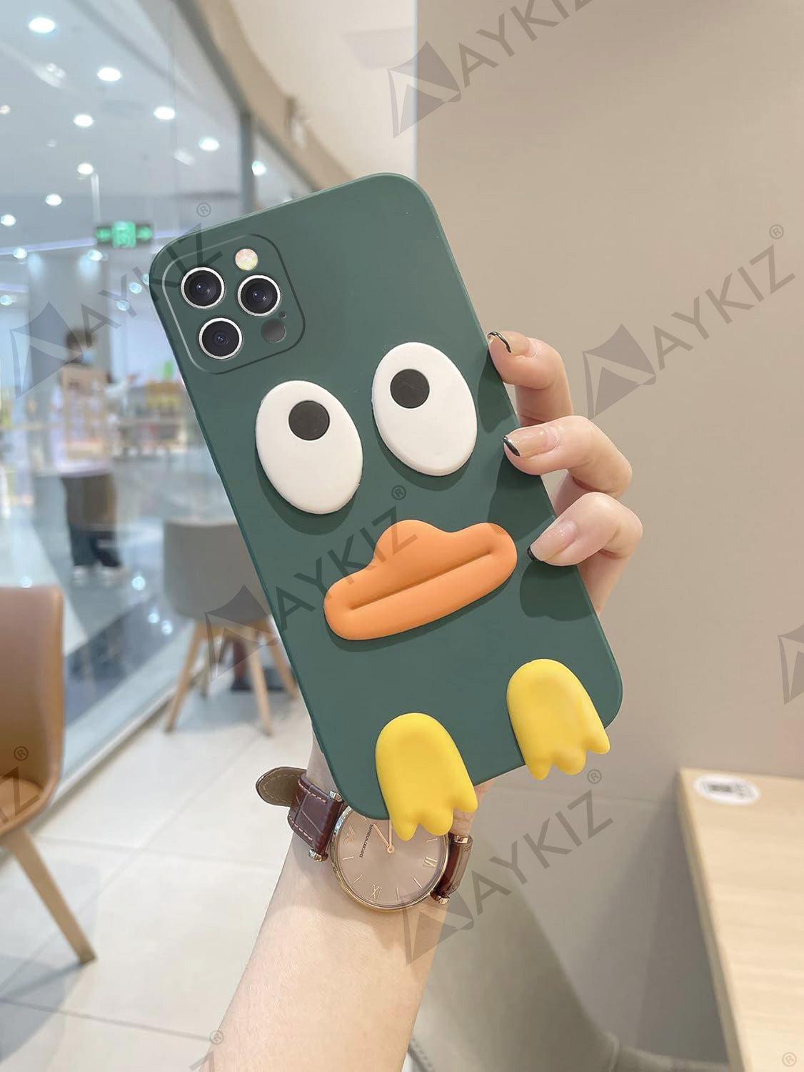 Eye Emotion Soft Protective Back Cover for IPhone 16 Pro Max