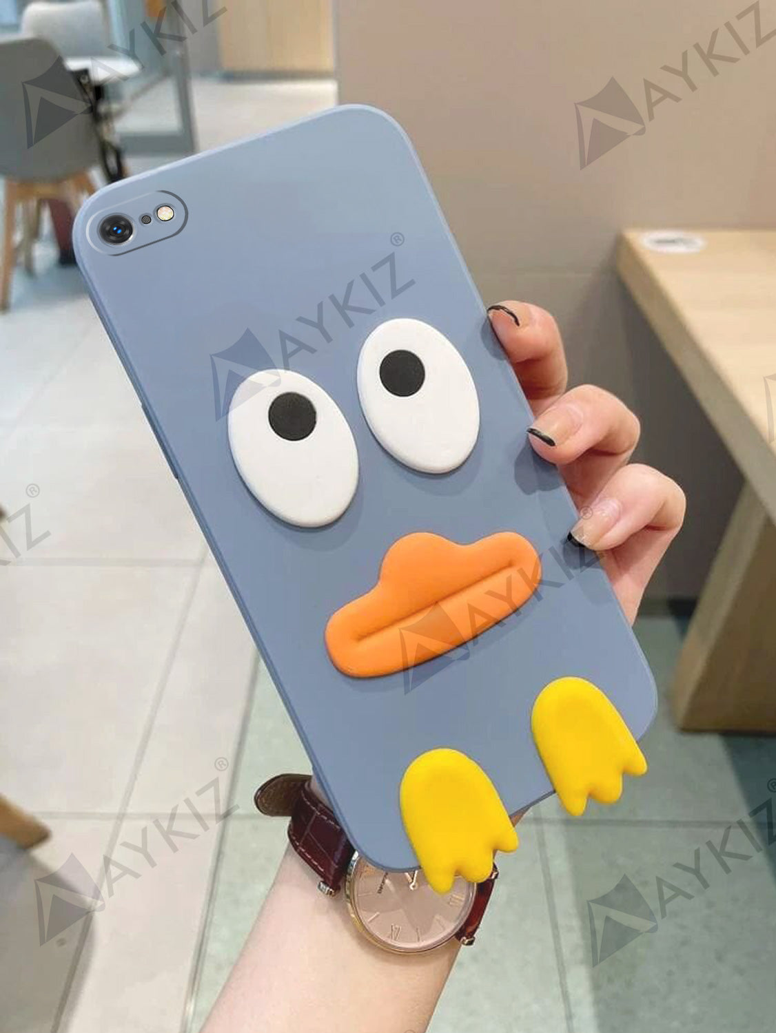 Eye Emotion Soft Protective Back Cover for IPhone 7 SE