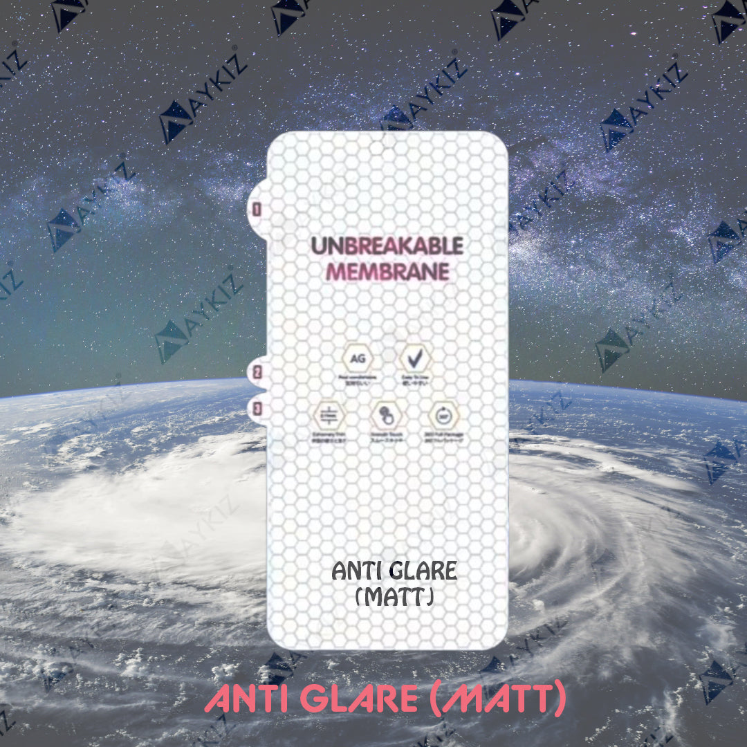 The Oleophobic Front Screen Guard  Hydrogel Film Anti Glare (Matt) Screen Protector (Pack Of 2) for Samsung