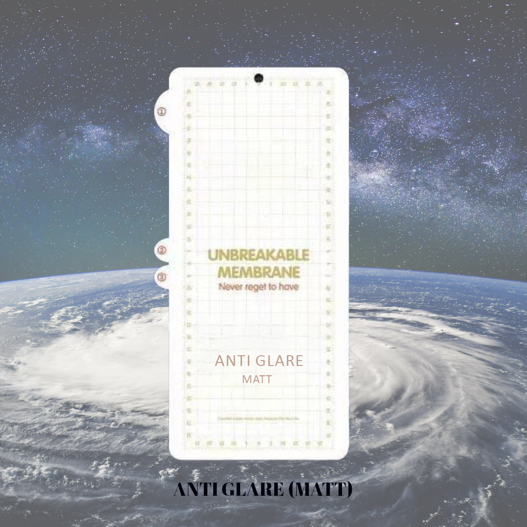 The Oleophobic Front Screen Guard Hydrogel Film Anti Glare (Matt)  Screen Protector (Pack Of 2) For Oppo