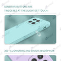 Aykiz Soft Matte Silicone Back Cover Inside Cloth with Camera Protection for Moto Edge 60