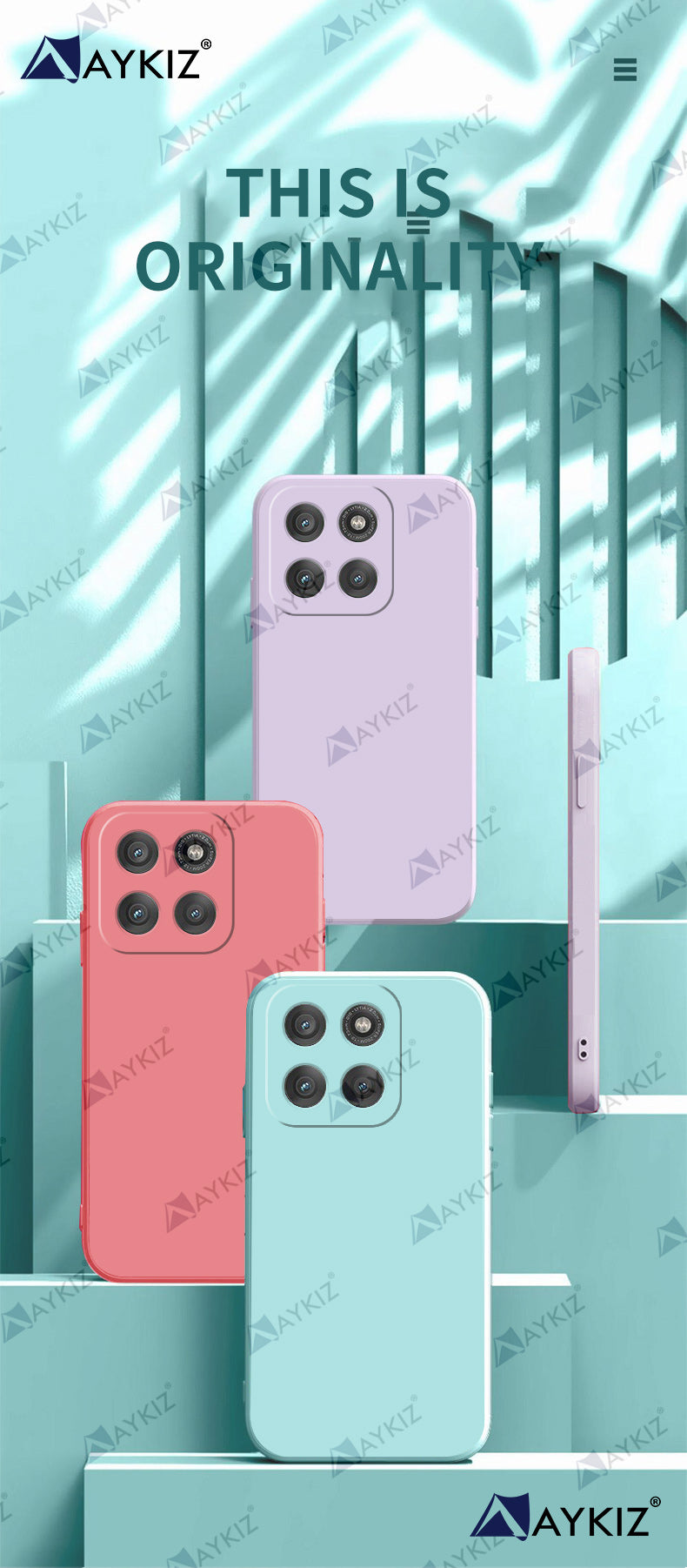 Aykiz Soft Matte Silicone Back Cover Inside Cloth with Camera Protection for Moto Edge 60 Fusion